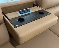 Ensemble de canapé en cuir électrique moderne de première classe Canapé réglable multifonctionnel extensible Télécommande sans fil pour canapé intelligent