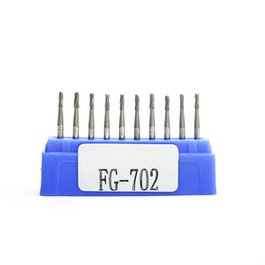 Fresas Dentales de Carburo de Tungsteno de Alta Velocidad FG-02, Forma Cónica, para Taladros Dentales - Product Image 4