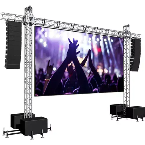 HBYLED 2022 new church public background LED wall panel indoor P3.91 HD display a LED impermeabile schermo a noleggio