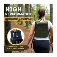 Sac à dos de sport en denim à poids réglable avec doublure en polyester pour la course en plein air, l'entraînement, la force et l'endurance