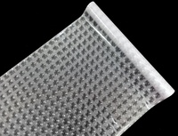 Transparente entfernbare statische Sichtschutz glas 3D matti erte Fenster folien