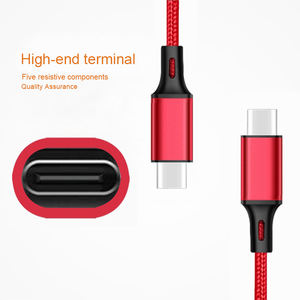 Câble USB Type C Chargeur rapide Câble de données Micro USB pour téléphone Samsung Xiaomi Redmi <span class=keywords><strong>Cordon</strong></span> filaire <span class=keywords><strong>USBC</strong></span> - Product Image 5