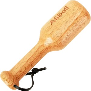 Bate de Béisbol de Madera Maciza AliBall, de Una Pieza, Resistente, Equipo de Entrenamiento - Product Image 1