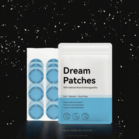Patch de Sommeil OEM Marque Privée à la Valériane et à l'Ashwagandha, Patch des Rêves pour la Relaxation Nocturne, Autocollant Corporel, Fabricant Grossiste