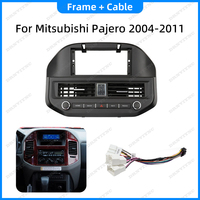 Autoradio Android 12,3 pouces avec écran, kit de panneau de tableau de bord, câble CANBUS pour Mitsubishi Pajero 2004-2020
