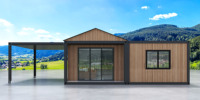 Maison conteneur en acier détachable de luxe JHCE, design moderne, étanche, idéale pour les vacances ou l'usage résidentiel