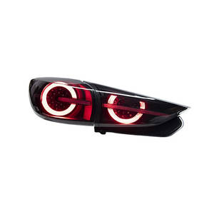 Luces Traseras LED para <span class=keywords><strong>Mazda</strong></span> <span class=keywords><strong>3</strong></span>, Lámpara Trasera para Axela <span class=keywords><strong>Hatchback</strong></span> 2014-2019, Luz Trasera con Señal Dinámica, Luz de Freno Trasera, Luz de Reversa, Accesorio para Automóvil - Product Image 1