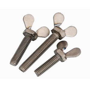 M4 M5 M8 Gr2 Gr5 Lớp 2 Lớp 5 Titan Hợp Kim Thép Anodized Bướm Cánh Bu Lông Với Cánh Tròn Din316 - Product Image 3