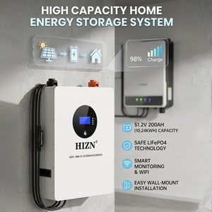 51.2V 100Ah 200Ah Lithium Battery 4.8kWh 5kWh 9.6kWh 10kWh Home <b>Energy</b> <b>Storage</b> <b>System</b> Smart BMS Semi-Solid State - Product Image 3