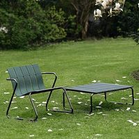 Ensemble de salle à manger d'extérieur multifonctionnel minimaliste moderne tout en aluminium, idéal pour les devantures de magasins, les cafés, les villas, les clubs haut de gamme