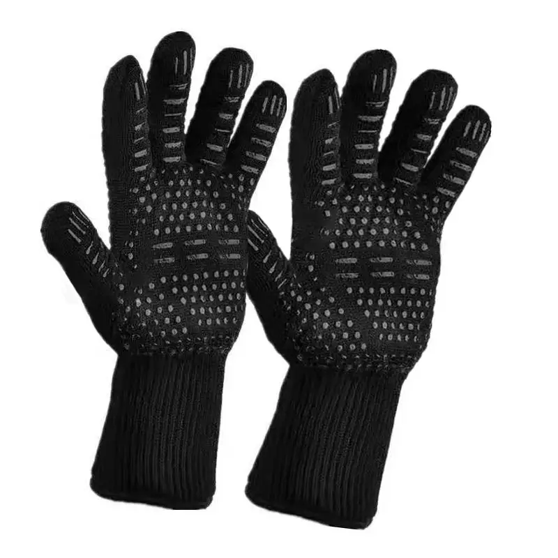 Hot Selling Heat Resistant Grill Gloves Wholesale Grill Accessories Grill Gloves For Cooking Baking