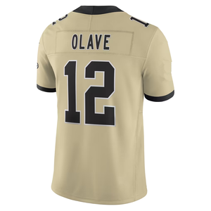 Nueva <span class=keywords><strong>Orleans</strong></span> # 6 Shough # 9Brees # 4 Camisetas de Rugby Bordadas para Hombre, Camiseta de Jugador Cosida de Manga Corta, Venta al por Mayor - Product Image 5