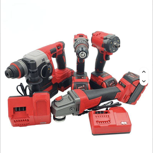 20V Lithium Battery Cordless 4-in-1 Power Tool Set Hard Case Includes Hammer Drill Angle Saw MWK-4P-001 Brushless Impact Drill P - Product Image 4