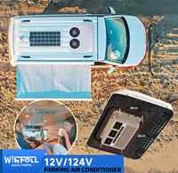 Nuevo Aire Acondicionado WINFULL 2500W R134a 13500BTU con Doble Ventilador y Escobillas, 24V para Camiones, Autobuses, Vagones Comedor y Estacionamiento Eléctrico