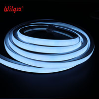 Bande LED néon flexible en PVC 18x16mm, 50m, très longue, haute tension 110V/220V, étanche IP68, ignifuge, garantie 5 ans