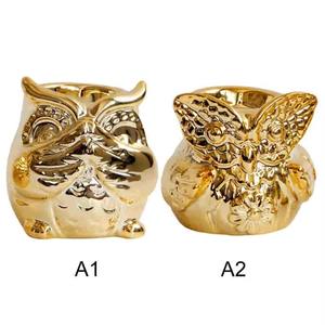 <strong>Candle</strong> <strong>Holder</strong> Nordic Style <strong>Owl</strong> Shape Ceramics Candlestick Table Centerpiece <strong>Candle</strong> Stand Wedding Party Christmas Home Decoration - Product Image 5