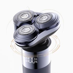 Rasoir électrique Mijia S302 à triple lame rotative, rasoir électrique sans fil, rasoir pour le visage humide et sec, rechargeable par USB-C pour hommes - Product Image 4