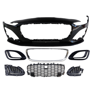 Parachoques Delantero Compatible con <span class=keywords><strong>Jaguar</strong></span> <span class=keywords><strong>F</strong></span>-<span class=keywords><strong>TYPE</strong></span> X152 con Rejilla de Entrada de Aire, Compatible con Modelos <span class=keywords><strong>Jaguar</strong></span> <span class=keywords><strong>F</strong></span>-<span class=keywords><strong>TYPE</strong></span> X152 2014-2025 - Product Image 1