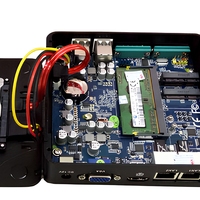 Mini PC Barebone Nano IBOX-501 N3 sans ventilateur à faible coût pour double écran