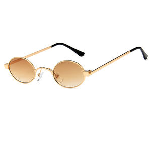 Europeo Vecchio Tendenze Della Moda 90S Retro Shades Vintage Sottile Sottile Piccolo Stretta Piccola Cornice Ovale <span class=keywords><strong>Occhiali</strong></span> <span class=keywords><strong>Da</strong></span> <span class=keywords><strong>Sole</strong></span> Lenti - Product Image 4