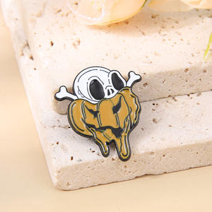 Badge Métallique Gravé avec Logo de la Série Combo Halloween Horreur (Pomme de Terre, Citrouille, Fantôme) <span class=keywords><strong>pour</strong></span> Vente Flash Transfrontalière - Product Image 3