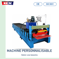 Machine de fabrication de tôles de toiture en acier sablé sur mesure, avec service après-vente complet, usine expérimentée et certifiée