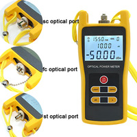 Compteur de puissance à fibre optique et prix de la source de lumière laser optique