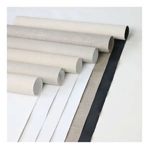 Puro lino cotone artista <span class=keywords><strong>pittura</strong></span> a mano primer arte tela rotolo <span class=keywords><strong>pittura</strong></span> rotolo opaco <span class=keywords><strong>per</strong></span> coprire <span class=keywords><strong>legno</strong></span> <span class=keywords><strong>per</strong></span> tela stampata bianco personalizzato - Product Image 1