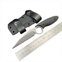 Couteau tactique à lame fixe Tr, lame en acier inoxydable 8Cr13Mov, pointe tombante, manche G10, camping en plein air, survie, chasse, bricolage