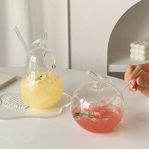 Bicchiere da Vino a Forma di Frutta <span class=keywords><strong>Mr</strong></span> Panda, Creativo per Cocktail e Bevande Fredde, Design Molecolare, Capacità 130ml/410ml, Vetro Senza Piombo - Product Image 6