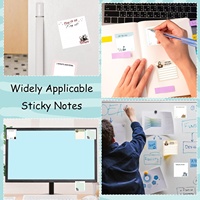 Bloc-notes autocollants amusants avec des animaux, bloc-notes autocollants sarcastiques avec des créatures mignonnes et des dictons humoristiques, cadeaux amusants pour les collègues et les étudiants