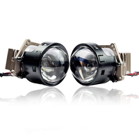 Phares à lentille de projecteur LED Cruze super lumineux de 3,0 pouces, 6000K, intensité haute/basse, 12V, haute luminosité, universels pour voitures