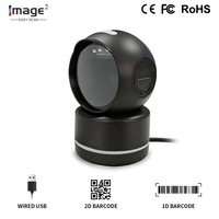 Escáner de Códigos de Barras QR 2D con Interfaz USB, Sensor Automático, Omnidireccional, Manos Libres