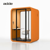 Cabine de bureau insonorisée, mini-espace de travail, cabine de travail privée, cabine téléphonique acoustique portable pour intérieur