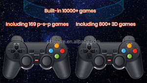 X5s-caja de videojuegos Super Retro, 2,4g, dos mandos, 10000 juegos, consola de juegos inalámbrica para Ps1 N64 - Product Image 3