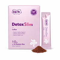 Cápsulas Herbales Instantáneas de Café Verde con Garcinia, Psyllium Husk y Probióticos para una Digestión Natural, Marca Privada