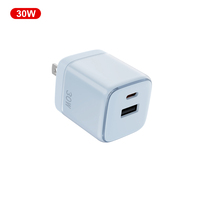 Chargeurs de téléphone mini 30W personnalisés avec logo, vente en gros, charge rapide PD pour iPhone 17 16 Xiaomi Huawei