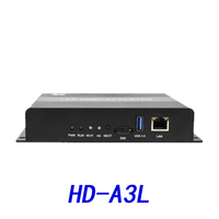 HD-A3L异步发送盒播放器发光二极管屏幕显示4G Wifi发送盒惠都高清播放器软件同步多媒体播放器