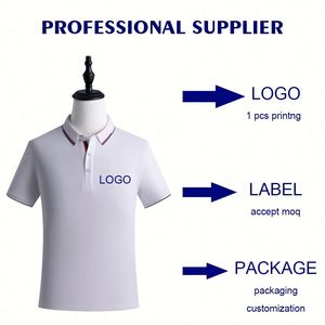 Chemises Polo Personnalisées avec Logo Brodé Directement par l'Usine, Impression à la Demande, Taille 6XL, Logo Personnalisé - Product Image 5