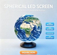 Eye Catching360 ° Écran LED sphérique, mur vidéo LED en forme de boule pour les événements d'exposition et de divertissement