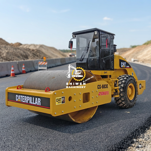 Rouleau compresseur d'occasion CS-683E, vente chaude, puissance 129 kW, certification CE EPA, machinerie moyenne 18 tonnes, meilleur prix, CS583E CS533E - Product Image 1