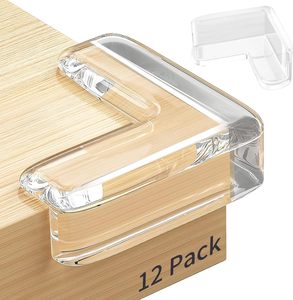 Acrylique transparent Anti-collision coin garde coins protecteurs gardes Transparent bébé preuve armoires cheminée meubles pare-chocs - Product Image 6