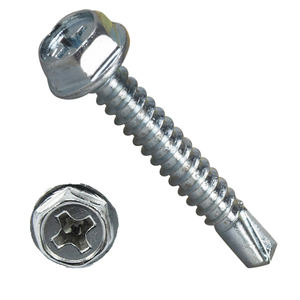 2.0セルフドリルねじ薄壁金属ステンレス鋼フィリップスラッパパン六角頭外科用プレート10X3/4 "ドリルねじ - Product Image 3