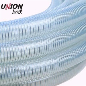 Tuyau en PVC de qualité alimentaire sans plastification, renforcé de fil d'acier, non toxique, haute pression, stérilisable, résistant aux hautes températures pour usage industriel - Product Image 5
