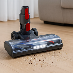 Vente flash : <span class=keywords><strong>Brosse</strong></span> à tête électrique pour aspirateur, pour sols et tapis, pièces détachées pour <span class=keywords><strong>Dyson</strong></span> V7 V8 V10 V11 <span class=keywords><strong>V15</strong></span>, <span class=keywords><strong>brosse</strong></span> à entraînement direct avec 5 lumières LED - Product Image 3