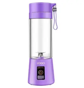 Giá trị cao không dây mini Máy ép trái cây máy xay sinh tố cup điện máy ép trái cây Mixer cho du lịch xách tay Orange ép Bộ vi xử lý 6 Blades Máy ép trái cây