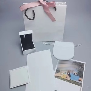 Dora Rectangular <b>Plain</b> Pattern Jewelry Packaging Box Beautiful Flip Design for Necklace Bracelet <b>Ring</b>-Special Gift Box - Product Image 3