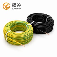 CE RoHS IEC-konformes PVC-isoliertes Kabel H07V-U Einadrig 450/750V Kupferdraht für Gebäudeelektrik Zugelassene Qualität