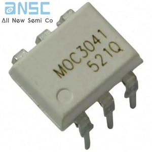 Liste de composants électroniques à alimentation unique (optoisolateurs à croix zéro DIP à 6 broches sortie de pilote Triac) <span class=keywords><strong>MOC3041</strong></span> - Product Image 2