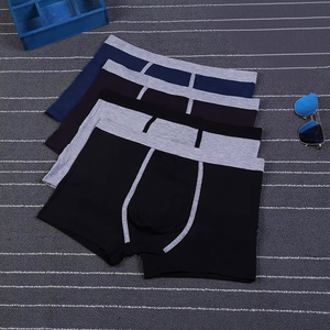 Boxers mi-hauts en Spandex et Polyester pour Hommes – Tissu Doux, Respirant, Séchage Rapide – Idéal Sport et Fitness – Service OEM – Vente en Gros - Product Image 3